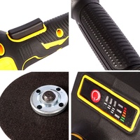 Meuleuse d'angle électrique sans fil 125 mm, sans balais, rechargeable, 3 vitesses, pour découpe, polissage, travail du bois, compatible batterie 18V, DIY 1