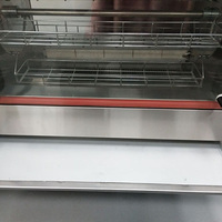 Four à rôtir électrique pour poulet en acier inoxydable, machine à rôtir le poulet commerciale