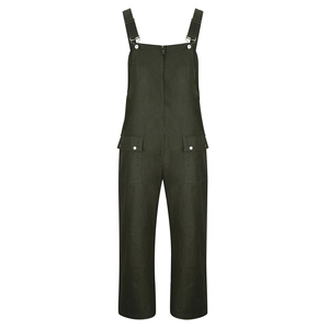 Personalizado OEM pecho bolsillo lavado ocio amarillo XXXL <span class=keywords><strong>tirantes</strong></span> pantalones largos monos hombres Denim Cargo mono - Product Image 2