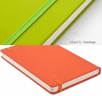 Diario Moleskine A5 de Tapa Dura en Cuero PU, Cuaderno PU con Logotipo Personalizado, Diario Clásico de PU con Banda Elástica y Portaplumas