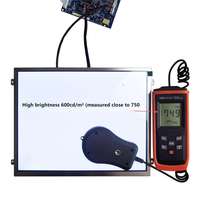 Modul Layar TFT LCM INX OEM 10.4 Inci IPS 1024x768 Antarmuka LVDS Pilihan Papan Pengontrol Layar Sentuh 800nit Lampu Latar LED