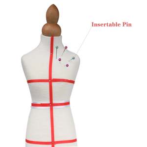 Maniquí de bebé a <span class=keywords><strong>media</strong></span> <span class=keywords><strong>escala</strong></span> para mujer, Mini maniquí con forma de vestido, a <span class=keywords><strong>escala</strong></span> 1/2 o 1/3 - Product Image 2