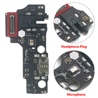 Placa flexible del puerto de carga con conector de audio para OPPO Realme C30 C31 C35 C51 C53 C55 C61 C63 C65 C67 4G 5G, piezas de PCB para cargador USB