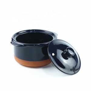 Insulated Colorful Easy-Clean Terracotta Stoneware <strong>Ceramic</strong> <strong>Cooking</strong> <strong>Pot</strong> - Product Image 3