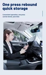 Parabrisas de coche de estilo deportivo, protector de visera, paraguas <span class=keywords><strong>reflector</strong></span> de calor plegable - Product Image 5