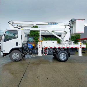 1 סוזו npr שדון 700p 4wd 12 מטר חיים אדם lifter משאית עם מנוף להרים אוויר - Product Image 5