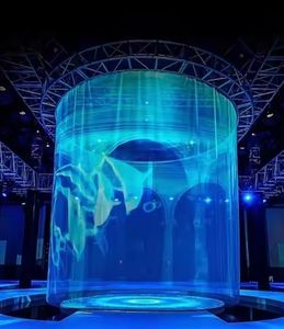 RGX P16 240*1000mm 3000CD 64*15 puntos precio de fábrica pantalla de publicidad autoadhesiva pantalla transparente de ventana de vidrio ultrafino - Product Image 6