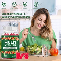 Gummies Julong OEM/ODM aux superaliments fruits et légumes pour le bien-être général, vitamines pour adultes et enfants, multivitamines en gummies