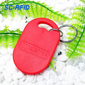 Porte-clés RFID ABS <span class=keywords><strong>anti</strong></span>-taches à double fréquence avec <span class=keywords><strong>puce</strong></span> passive pour l'accès des personnels de bureau d'hôtel et la gestion des chariots de nettoyage - Product Image 4