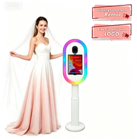 Photomaton léger à cadre en aluminium Romans Roaming Type 12.9 - Compatible DSLR pour location événementielle (mariages, fêtes)