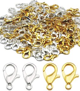 12mm Gold and Sliver Stainless Steel <strong>Lobster</strong> Clasps for <strong>Jewelry</strong> Making Key Chain Art Charms <strong>Lobster</strong> Claw Clasp Accessories - Product Image 3