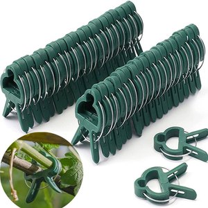 20 Clips Fijadores de Plantas Reutilizables, Soporte para Invernadero, para Fijar Plantas, Enredaderas, Flores, Plántulas, Tallos, Suministros de Jardinería - Product Image 5