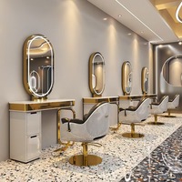 Table miroir en verre multi-application Salon de coiffure Hôtel de beauté Supermarché Cuisine École Blanchisserie Entrepôt Salon Salle de bain