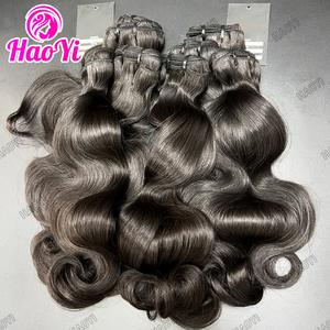 Paquetes de Cabello Virgen Natural Haoyi Body Wave, Paquetes de Cabello Humano Virgen Natural de Alta Calidad, Paquetes de Cabello Humano Virgen Natural Indio Grado 15A - Product Image 4