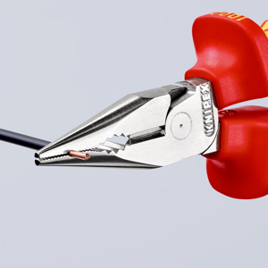 Pince combinée KNIPEX 08 26 145 avec pince à bec isolée et poignées multi-composants, testée VDE - Product Image 4