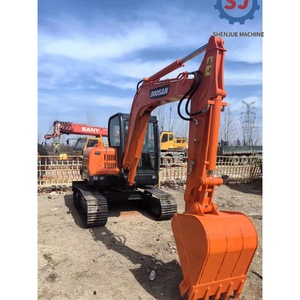 รถขุดขนาดเล็ก Doosan DX60 6 ตัน ของแท้จากเกาหลี พร้อมเครื่องยนต์ เกียร์ และปั๊ม สำหรับงานเกษตรกรรม คุณภาพสูง - Product Image 4