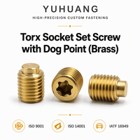 Vis sans tête Torx M3 M4 M5 M6 en laiton inoxydable, embout de tuyau hexagonal creux, embout de tuyau, de 1/8 ", 1/4 ", 3/8 ", 1/2 ", 3/4 ", fabrication chinoise