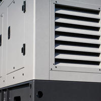 Groupe électrogène diesel silencieux 80 kVA pour alimentation de secours d'urgence, Cummins triphasé 400 V 50/60 Hz