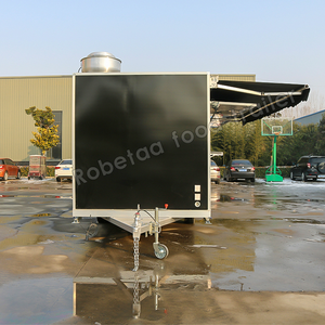 Robetaa Street Food Truck Carro <span class=keywords><strong>de</strong></span> venta Patatas Freír Pollo Hamburguesa Remolques <span class=keywords><strong>de</strong></span> comida Totalmente equipados con <span class=keywords><strong>asador</strong></span> para EE. UU. - Product Image 6