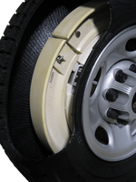 Feinuo Inserts anti-crevaison pour la protection des jantes, tailles 14-18 pouces, universels pour les roues de camion, garantie 18 mois
