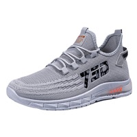 Chaussures décontractées pour hommes, surdimensionnées, été-automne, fines, en maille respirante, tricotées
