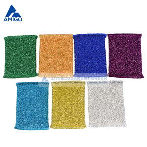 Éponges à vaisselle en laine d'acier Amigo, couleur unie, pour le nettoyage de la cuisine, multicolores, pour un usage domestique - Product Image 4