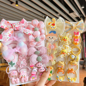 Vendita calda per bambini carino corda per la testa dolce bambina principessa anello per capelli arco elastici per capelli accessori per capelli - Product Image 3