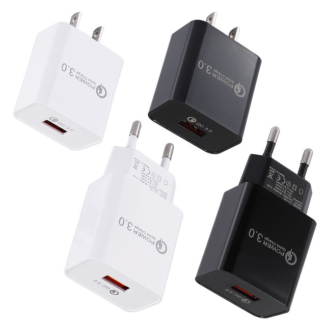 Factory in Stock 20W PD 30W Fast Charging USB-C Wall Charger with 3A QC3.0 OTP/OVP Protection CE/FCC Certified
