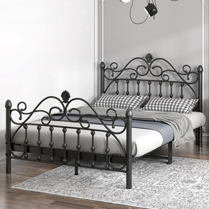 <span class=keywords><strong>Letto</strong></span> in Metallo di Alta Qualità, Stile Europeo Moderno e Semplice, <span class=keywords><strong>Letto</strong></span> Principessa per Bambine, <span class=keywords><strong>Singolo</strong></span> e Matrimoniale per Camere da <span class=keywords><strong>Letto</strong></span> dei Bambini - Product Image 5