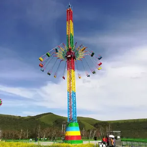 Atracciones en el parque de atracciones süper salıncak uçan kule sürmek al libre libre para la venta