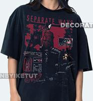 T-shirt graphique Ada Wong Resident Evil Requiem OEM ODM, unisexe, style vintage bootleg, cadeau rétro RZ