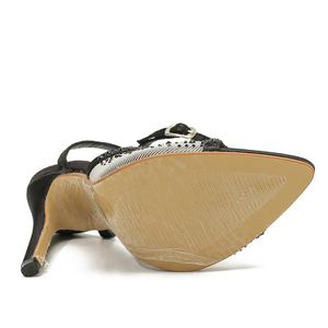 Hot Sale 2025 Spring New Style Fish Mouth Thick Heel High Heels Factory Spot Mesh Ladies <b>Sandals</b> - Product Image 6