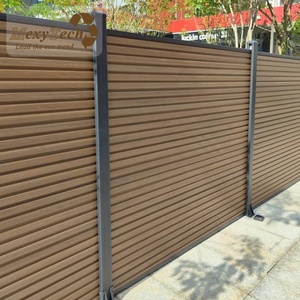 Clôture de <span class=keywords><strong>jardin</strong></span> moderne décorative pour l'extérieur en Europe, prix des murs de clôture de <span class=keywords><strong>jardin</strong></span> en WPC pour les villas - Product Image 4