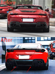 Kit <span class=keywords><strong>de</strong></span> Carrocería Estilo Paktech-z <span class=keywords><strong>de</strong></span> Fibra <span class=keywords><strong>de</strong></span> Carbono para Ferrari <span class=keywords><strong>Roma</strong></span>, Difusor <span class=keywords><strong>de</strong></span> Parachoques Trasero, Directo <span class=keywords><strong>de</strong></span> Fábrica - Product Image 3