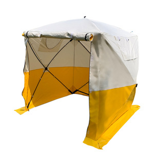 Tente de Travail Professionnelle d'Extérieur, Montage Rapide et Facile sans Outil, Abri Carré Commercial Pop-up pour Activités de Plein Air - Product Image 1