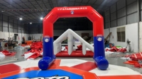Arche gonflable publicitaire personnalisée en PVC avec logo, étanche à l'air, pour marathon