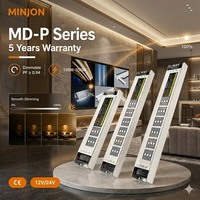 Transformateur d'alimentation LED de haute qualité, dimmable, AC 350W DC 24V 14.6A, pour usage industriel, garantie 5 ans, homologué CE, PFC