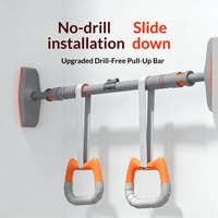 Barre de traction transfrontalière pour cadre de porte, sans perçage, pour usage familial intérieur, fitness et étirements