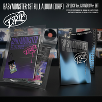 BABYMONSTER - 1er ÁLBUM COMPLETO [DRIP] ZIP, CD Oficial de Kpop Coreano para Todas las Edades, Modelo YGP0485