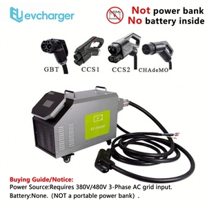 Gbt Type 2 32A 22Kw Powerbank mobile Chargeur de voiture Ocpp intelligent rapide Chargeur de voiture portable Dc Ev - Product Image 2