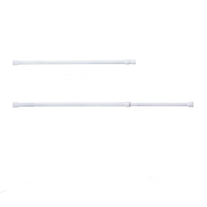 <span class=keywords><strong>Tringle</strong></span> à <span class=keywords><strong>rideau</strong></span> de <span class=keywords><strong>douche</strong></span> télescopique moderne en fer, réglable par tension, <span class=keywords><strong>sans</strong></span> perçage, antirouille, structure brevetée pour fenêtre - Product Image 4