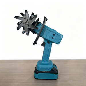 Motoculteur électrique 21V sans fil avec moteur à balais 550W et perche télescopique pour jardinage - Product Image 1