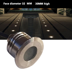 Lumière souterraine 1W DC12V de finition imperméable extérieure d'acier inoxydable <span class=keywords><strong>mini</strong></span> projecteur souterrain enfoncé par <span class=keywords><strong>LED</strong></span> - Product Image 2