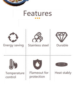 Cuisinière à gaz multifonctionnelle à 6 brûleurs pour hôtels <span class=keywords><strong>et</strong></span> restaurants, four à gaz pour tartes <span class=keywords><strong>et</strong></span> pizzas, cuisinière à gaz debout - Product Image 3