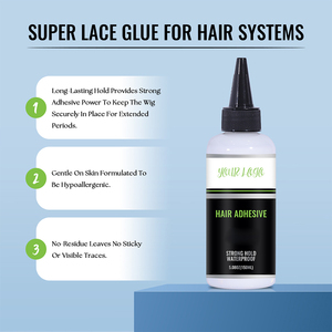 <span class=keywords><strong>Colle</strong></span> de Fixation Invisible Super Tenue 150ml pour Perruque Frontale et <span class=keywords><strong>Colle</strong></span> à Dentelle Résistante à l'Eau - Product Image 5