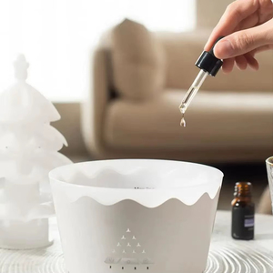 New Arrival Christmas Tree Mini <b>Essential</b> <b>Oil</b> <b>Diffuser</b> Quiet Remote Control Portable Humidifier <b>for</b> Home Car - Product Image 3