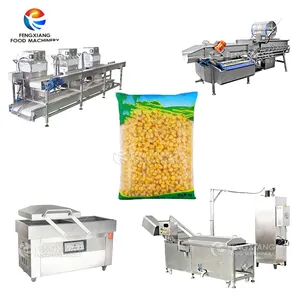 Machine entièrement automatique d'emballage de chips de pomme de terre banane chips de patate douce machine à système d'emballage de pondération de salade