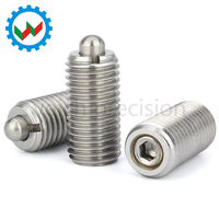 Plungers à ressort hexagonaux Veich VCN535 pour charges légères/lourdes, en acier inoxydable et en acier au carbone