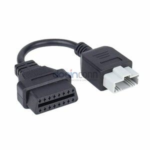 5pin Mannelijke Naar 16pin Obd2 Vrouwelijke Kabel Obd 2 Voor Honda - Product Image 1