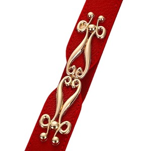 Nouvelle <span class=keywords><strong>ceinture</strong></span> de robe en PU rétro pour femmes, <span class=keywords><strong>ceinture</strong></span> fine élastique avec boucle en alliage, élégante, mode européenne et américaine, vente en gros, simple et polyvalente - Product Image 5